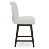 Spruce&Spring Upholstered 26-inch Counter Height Swivel Barstool - 4 of 4
