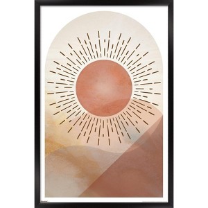Trends International Reinders: Abstract - Abstract Sun Framed Wall Poster Prints - 1 of 4