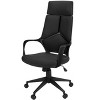 NicBex Adjustable Mesh Office Chair with Wheels, Ergonomic Swivel Desk Chair with Metal Base, Computer Gaming Chair for Office, Home - 3 of 4