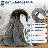 Wearable Heated Blanket with Foot Pocket & Sleeves,Electric Snuggle Throw Blankets - 4 of 4