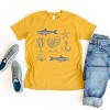 The Juniper Shop Nautical Outline Collage Youth Short Sleeve Tee - 4 of 4