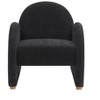 Okak Simple Modern Boucle Upholstered Armchair with Curved Armrests,Minimalist Lounge Chair for Relaxation Areas,Living Room - 2 of 4