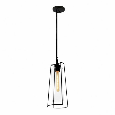 Norwell Lighting Cere 1 - Light Pendant in  Matte Black