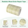 Unique Bargains Self Adhesive Realistic Wood Grain Durable Multi Use Masking Tape 1 Pc - 2 of 4