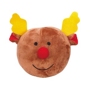 Grriggles Snowball Gang Dog Toys, 5" Reindeer - 1 of 3