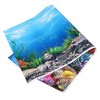 Unique Bargains Aquarium Background Poster Double-sided Aquarium Fish Tank Background Decorative Paper Sticker 1 Pc - 3 of 4