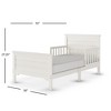 Child Craft Woodland Flat Top Toddler Bed for Kids with Guard Rails, Low to Ground Design, Made of Pinewood, Clean Lines Match Any Décor - 4 of 4