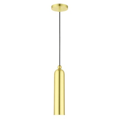 Livex Lighting Ardmore 1 - Light Pendant in  Satin Brass