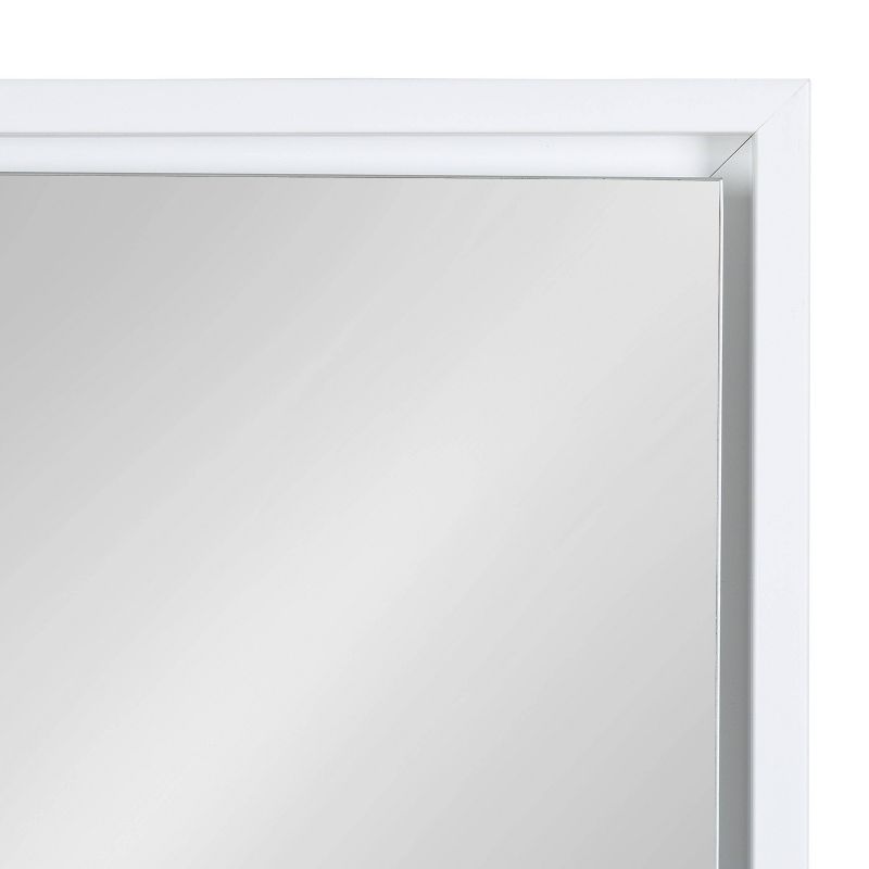 24&#34; x 36&#34; Evans Rectangle Wall Mirror White - Kate &#38; Laurel All Things Decor, 4 of 7
