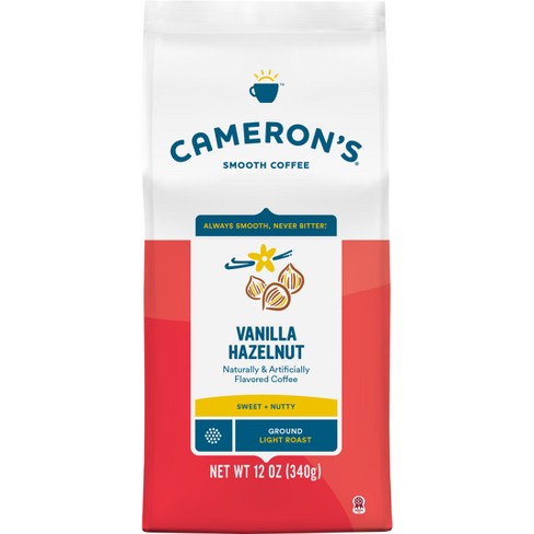 Cameron's Vanilla Hazelnut Light Roast Ground Coffee - 12oz : Target