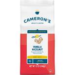 Cameron's Vanilla Hazelnut Light Roast Ground Coffee - 12oz