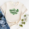 Simply Sage Market S.W.Smiley Happy Go Lucky Smiley Face Short Sleeve Tee - 3 of 4