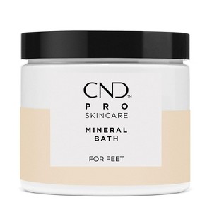 CND Pro Skincare Mineral Bath For Feet (Vegan) | CND Pro Skincare products will help soften and improve the feel of skin. - (18 oz) - 1 of 2
