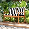 PAGED Outdoor Deep Seat Cushion Set,24x 24 inch,Waterproof Fade-Resistant Patio Furniture Cushions with Removable Covers,2PC - 2 of 4