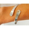 Hollywood Sensation Anchor Bracelet Engraved Bracelets Love Anchors the Soul Anchor Bracelet 9 Inches - 2 of 4