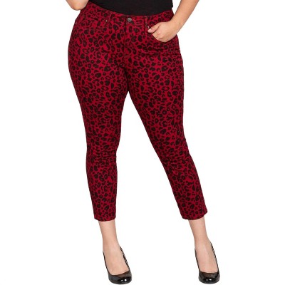Women's Leopard Print Jeans - Royalty For Me