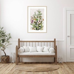 Amanti Art Green Majestic I by Asia Jensen Wood Framed Wall Art Print - 1 of 4