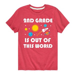 Boys' - Instant Message - Out Of This World 2nd Grade Short Sleeve Graphic T-Shirt - 1 of 4