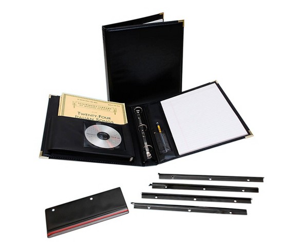 Marlo Plastics Studio/Director Legacy Premium Folder 12" X 13" - Black