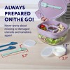Impresa Impresa 6 Piece Lunch Box Accessories Set Compatible With Bentgo All in One Salad Container - 4 of 4