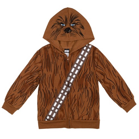 Star Wars Womens Chewbacca Christmas Lights Sweatshirt Large Burgundy