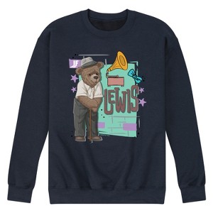 Men's - IF Movie - Lewis Poster Graphic Fleece Sweatshirt - 1 of 4