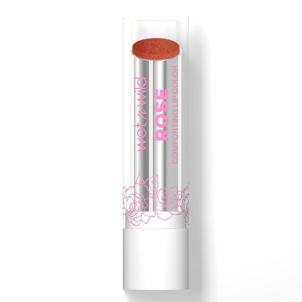Photos - Other Cosmetics Wet n Wild Rose Oil Comforting Lip Color - Soft 'n' Juicy - 0.08oz Soft 'n 