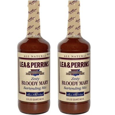 George’s Beverage Company Lea and Perrins Mix - 1L Bottle - Gluten Free, All Natural Mixer