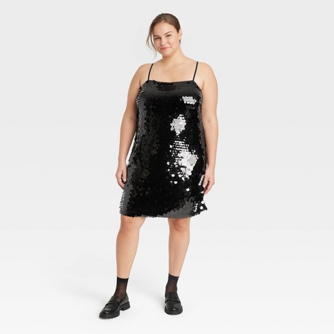 Women's Long Sleeve Lace Dress - Knox Rose™ Black L : Target