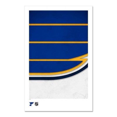 NHL St. Louis Blues Logo Art Poster Print