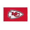 3'x5' Single Sided Flag w/ 2 Grommets, Kansas City Chiefs - 2 of 4