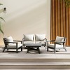 WestinTrends Avalon Outdoor 5-Piece Modular Sectional Patio Furniture Sofa Set - 2 of 4