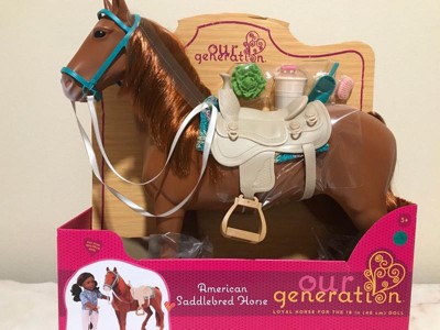 Our Generation American Saddlebred Horse Accessory Set For 18 Dolls Target