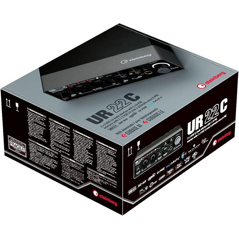 Steinberg UR22C 2-In/2-Out USB 3.0 Type C Audio Interface, 5 of 6