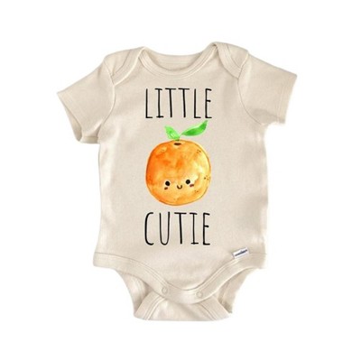 Little Cutie Orange Fruit - Baby Boy Girl Clothes Infant Onesie® Funny Cute Newborn GS1 BBY