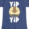 Girls' - Avatar: The Last Airbender - Cute Appa Yip Yip Fitted Short Sleeve Graphic T-Shirt - 2 of 4