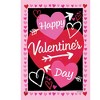Briarwood Lane Valentine's House Flag 40x28 For Outdoor Cupid's Hearts For Valentine's House Flag - 3 of 3