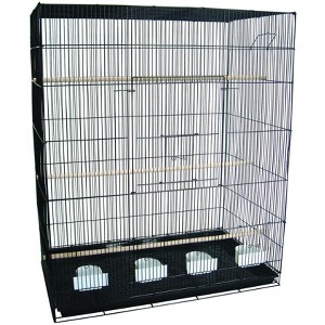 YML Large Breeding Cage 30 x 18 x 36 Black - 1 of 2
