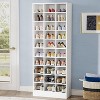 Hommoo 10-Tier Shoe Rack with 30 Cubbies - 2 of 4