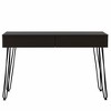 PAGED Home Office Desk 47.3" L Simple Modern Writing Desk with 2 Drawers and Hairpin Legs for Study - 3 of 4