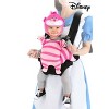 HalloweenCostumes.com One Size   Infant Disney Alice In Wonderland Cheshire Cat Velour Baby Carrier Cover Costume, Pink/Pink - 2 of 2