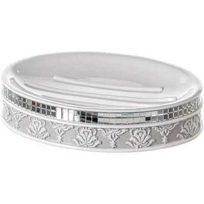Creative Scents Mirror Damask Soap Dish