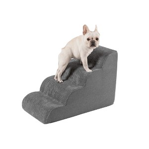 Stairs for Dogs and Cats, High-Density Foam, Non-Slip for Beds or Couches - 1 of 4