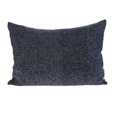 Parkland Collection,Aster TransitionalBeaded Throw Pillow