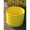 Cesicia 2x1.5ft Round Galvanized Metal Raised Garden Beds Outdoor (4-Pack) For Planting Vegetables, Flowers, Fruits Sunlit Gold - 2 of 4
