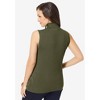 Jessica London Women's Plus Size Fine Gauge Mockneck Sweater - 3 of 4