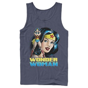 Men's Justice League Classic Portrait Tank Top - 1 of 3