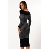 Petal and Pup Womens Baxtor Off The Shoulder Midi Dress - 4 of 4