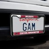 Central Washington Wild Cats Design Full Size Standard License Plate Metal Frame - 2 of 4