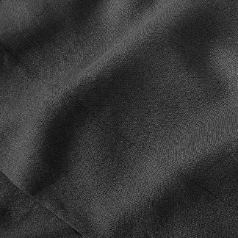 100% Washed Linen Solid Pillowcase Set - Casaluna™, 5 of 6